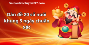 dàn đề 20 số nuôi khung 5 ngày chuẩn xác